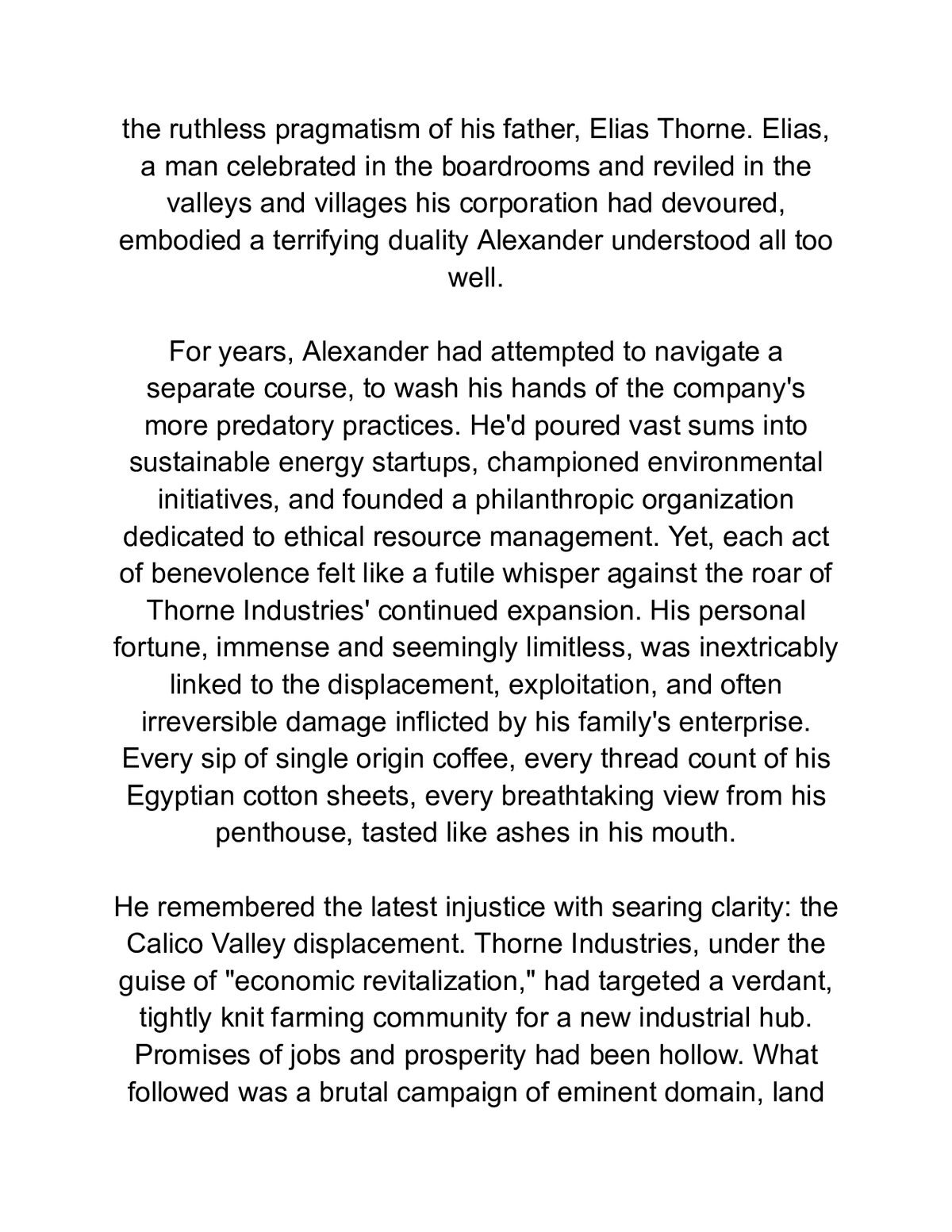 Billion Dollar Sanctuary: Billionaire Redemption Romantic Suspense — a page from inside the book
