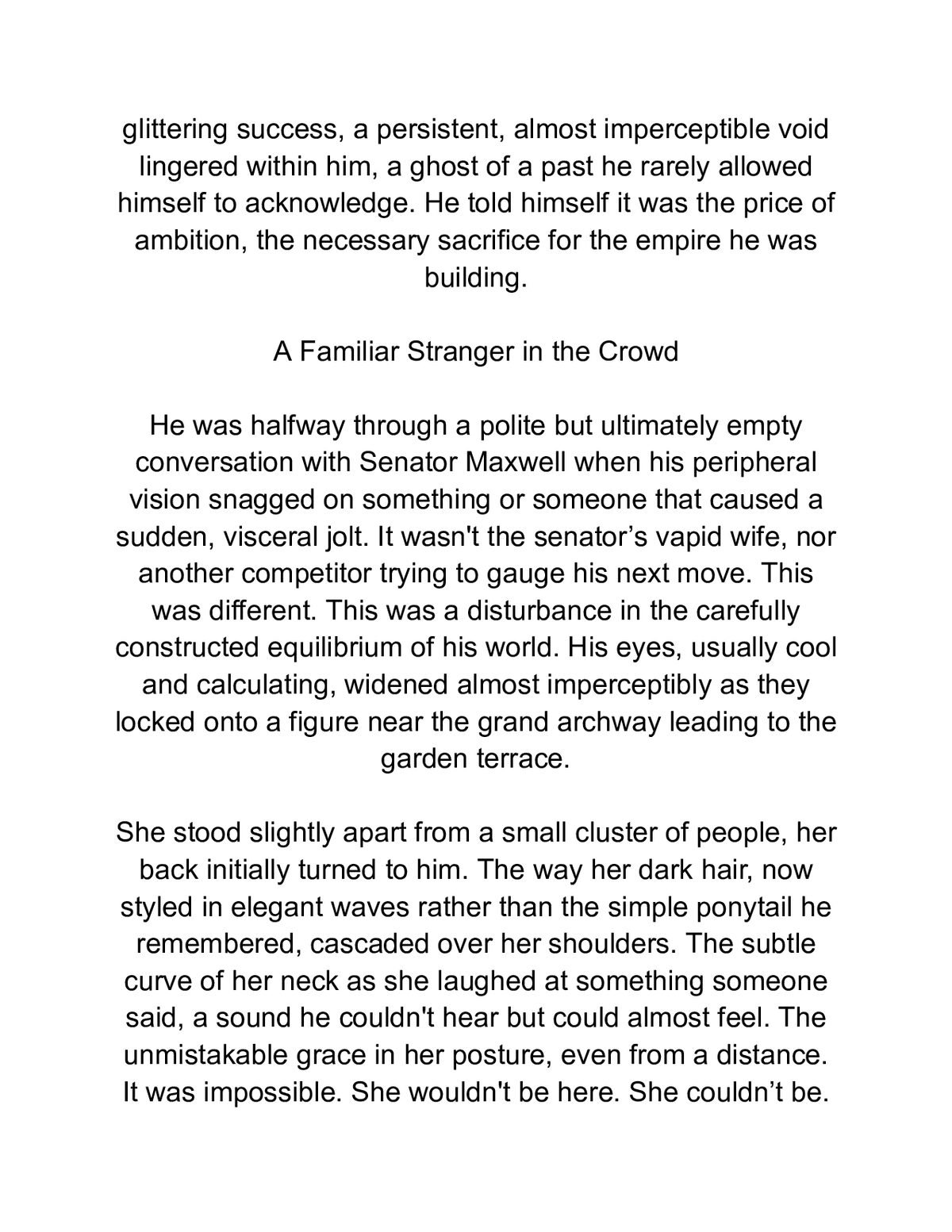 The CEOs Secret Heir: A Surprise Baby Romance — a page from inside the book