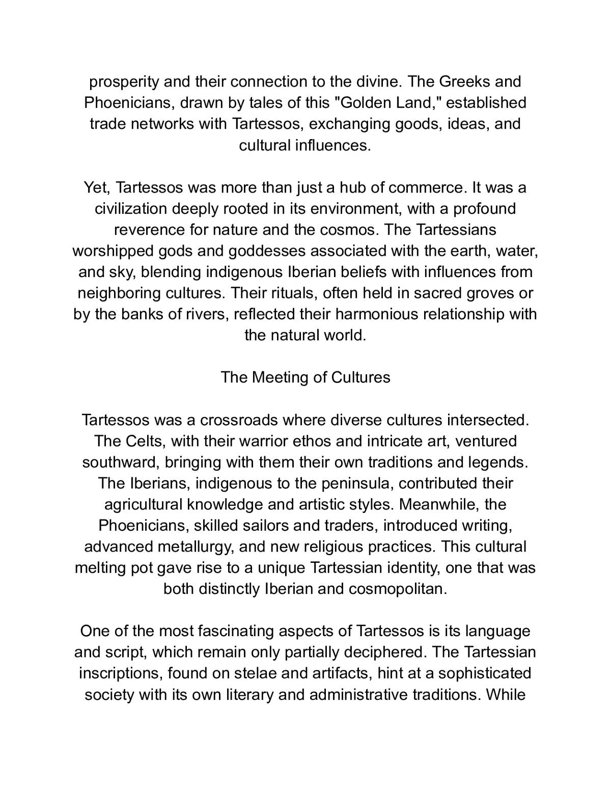 Celtic & Iberian Romance: Tartessos Gold Unveiled — a page from inside the book