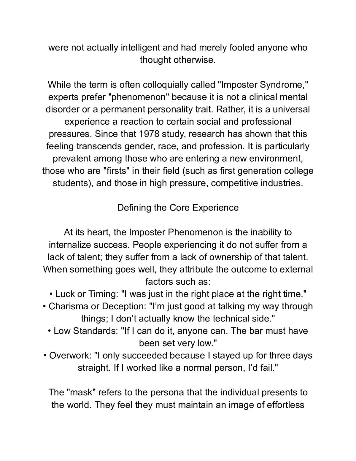 The Confidence Code — a page from inside the book