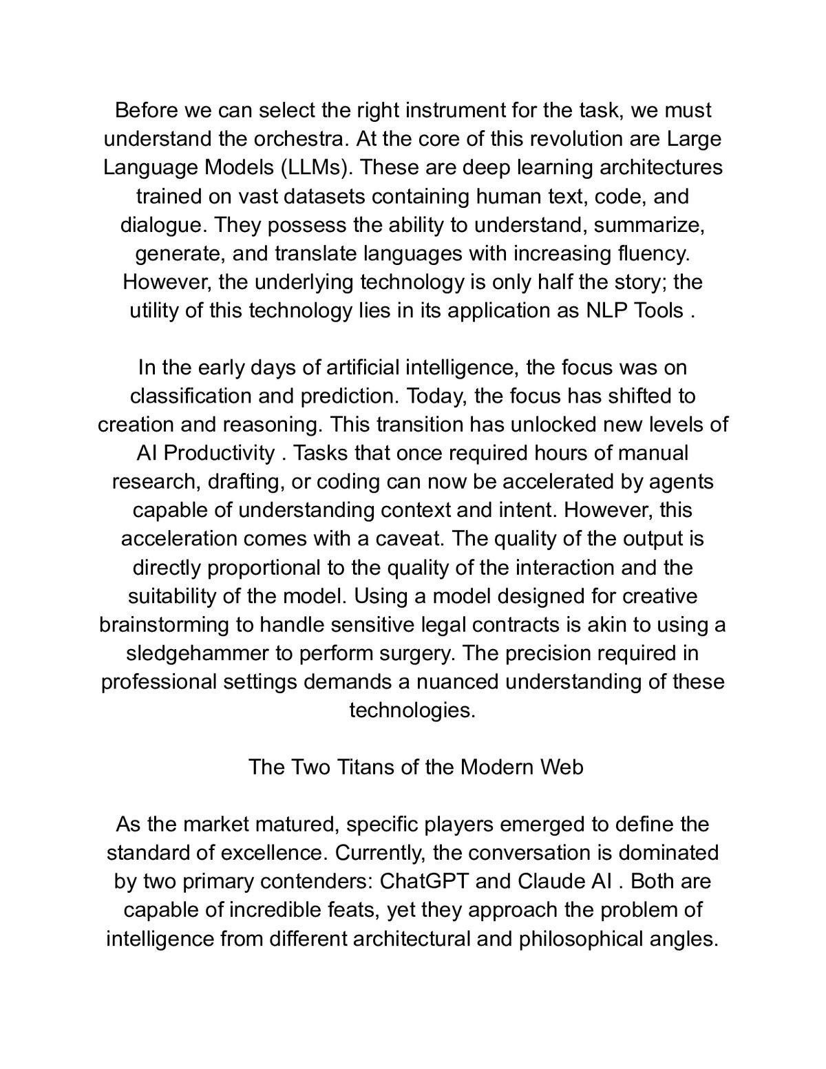 AI Showdown: The Ultimate Tactical Guide to Claude vs. ChatGPT — a page from inside the book