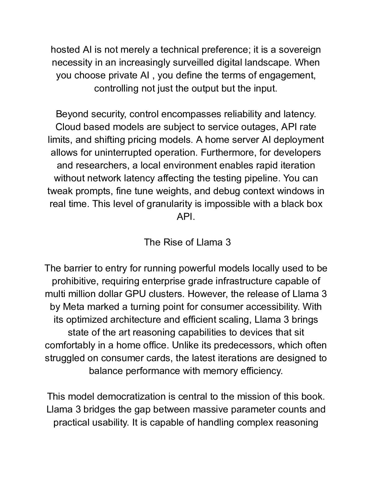 Master Llama 3: The Ultimate Guide to Private Offline AI on Your Home Server — a page from inside the book