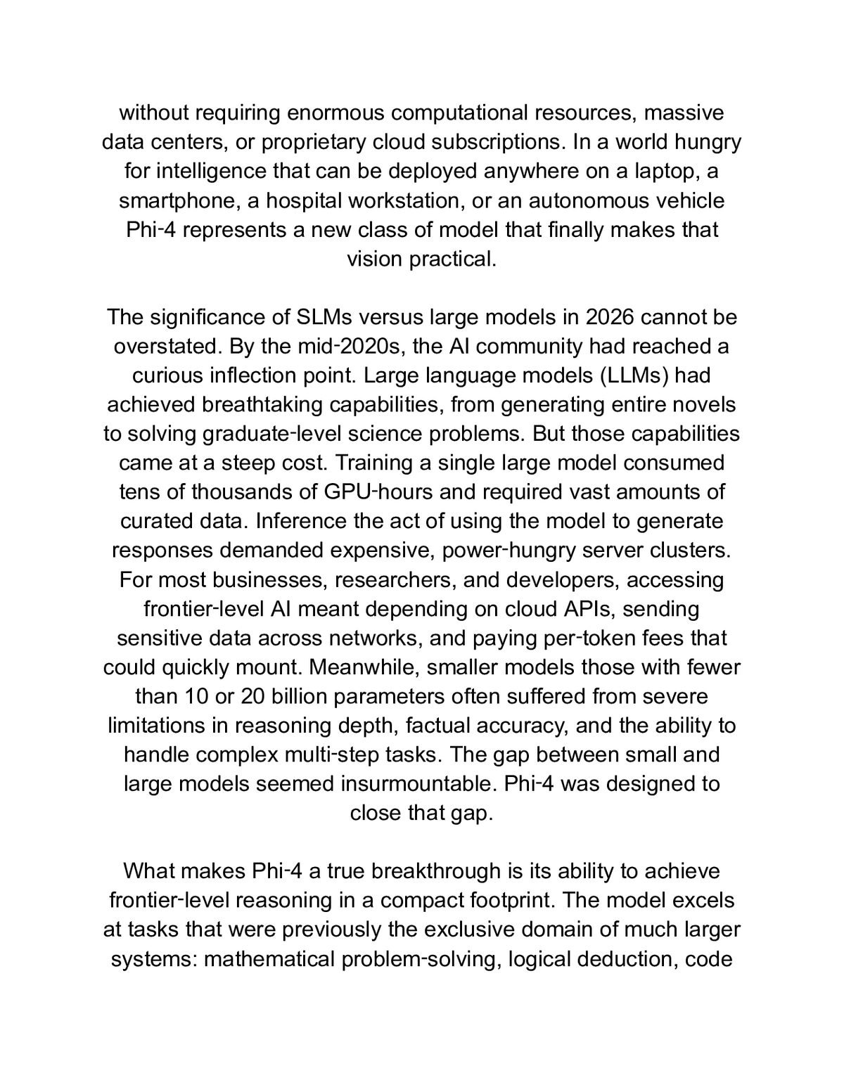 Phi-4 (2026): The Complete Guide to Microsoft’s Next-Generation Small Language Model — a page from inside the book