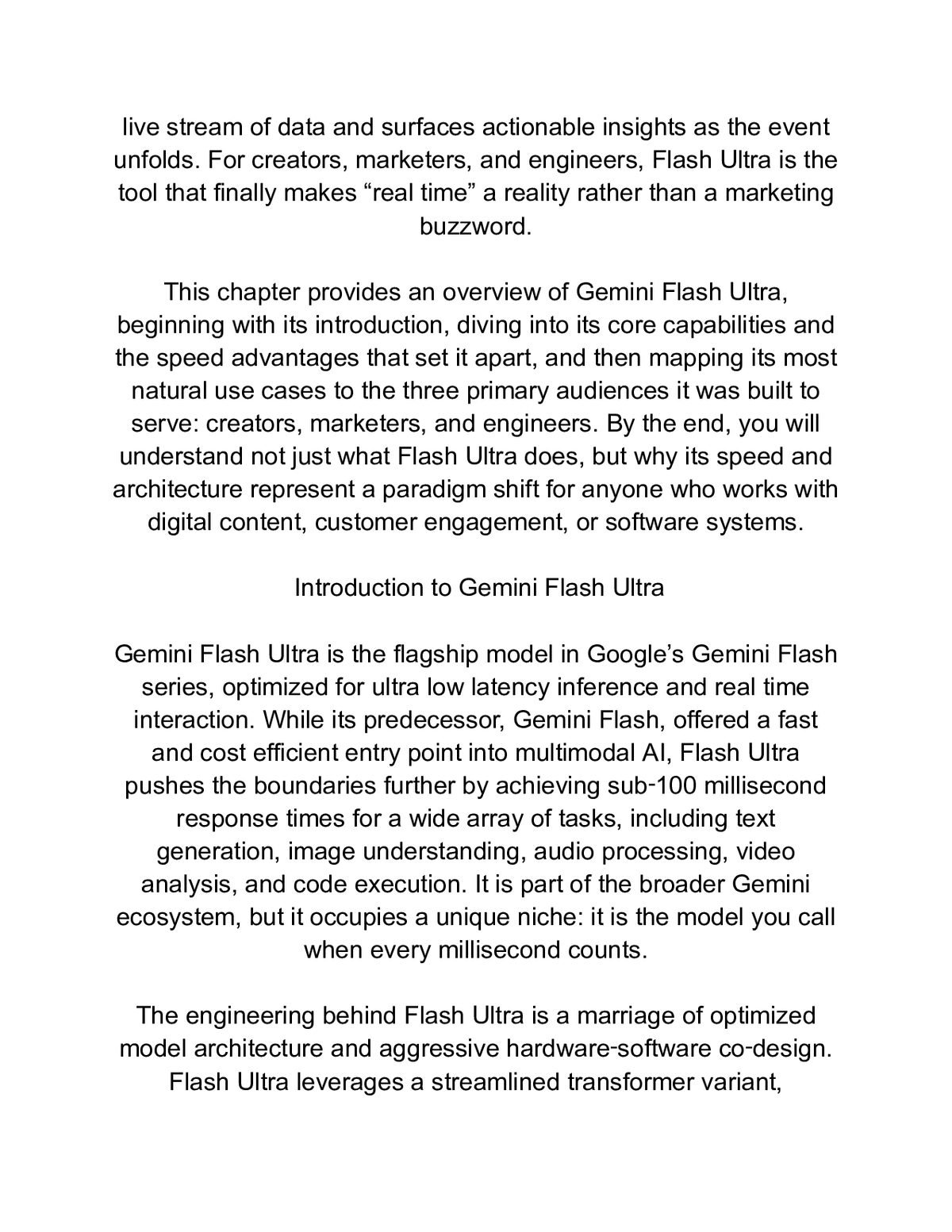 Gemini Flash Ultra Secrets (2026): The Fastest AI for Real-Time Content, Ads & Automation — a page from inside the book