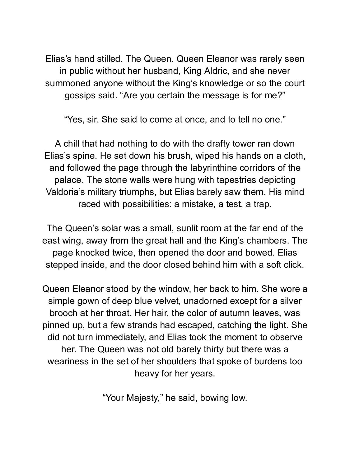 The Queen’s Secret Navigator: A Forbidden Royal Romance & Cartographic Conspiracy — a page from inside the book