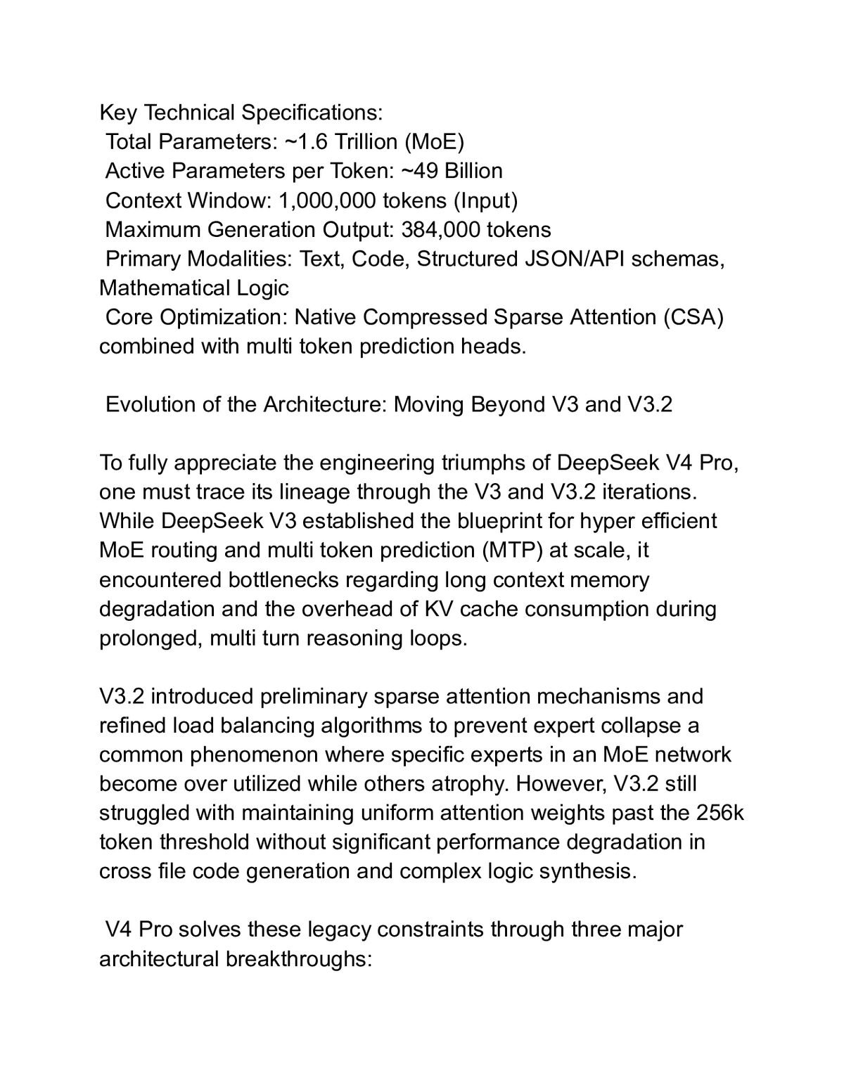 DEEPSEEK 4 PRO AI: MASTERING NEXT-GEN REASONING & AGENTIC CODING — a page from inside the book