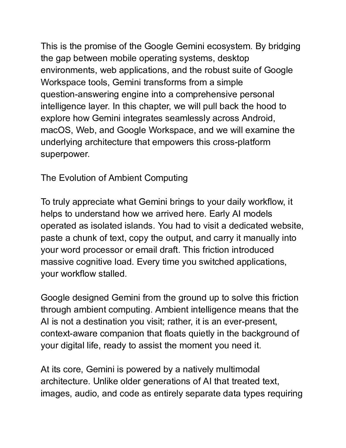 Google Gemini AI: Mastering Personal Intelligence, Workspace Automation, and Daily Efficiency — a page from inside the book