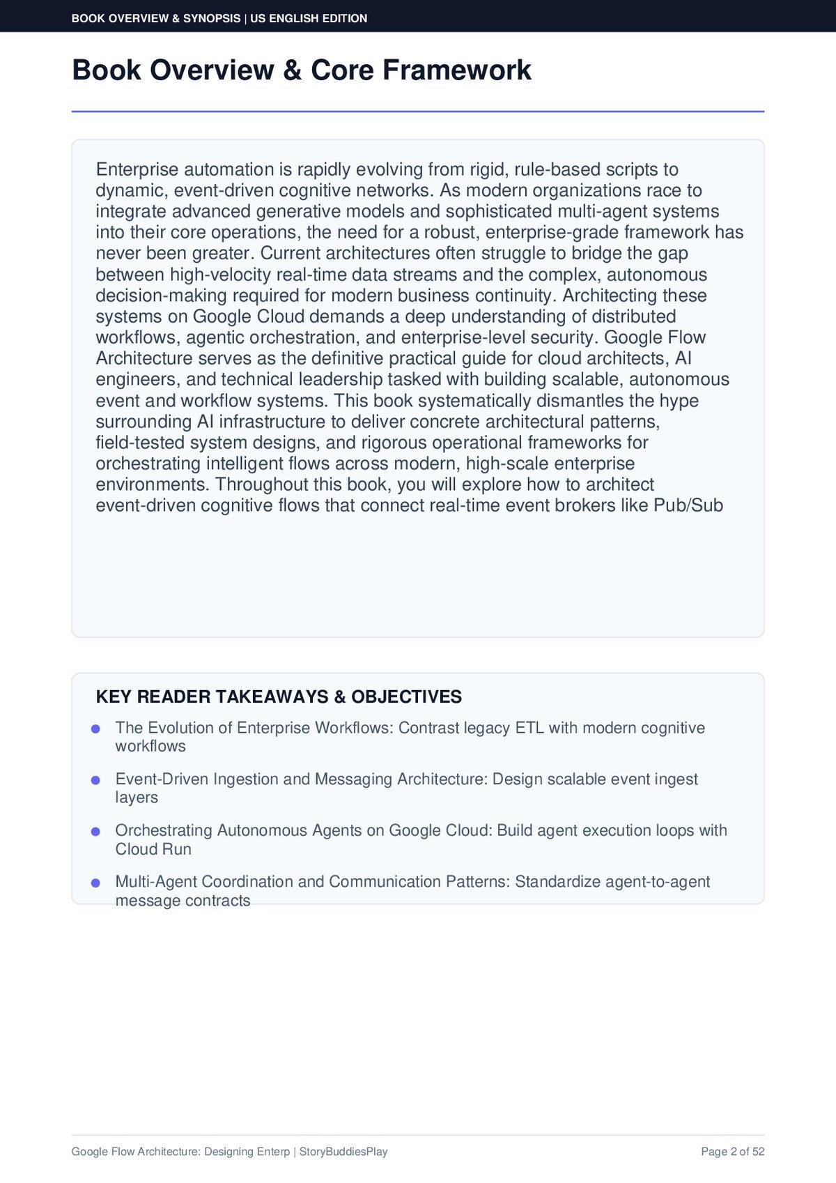 Google Flow Architecture: Designing Enterprise Workflows, Multi-Agent Orchestration, and Automated Operations on Google Cloud — a page from inside the book