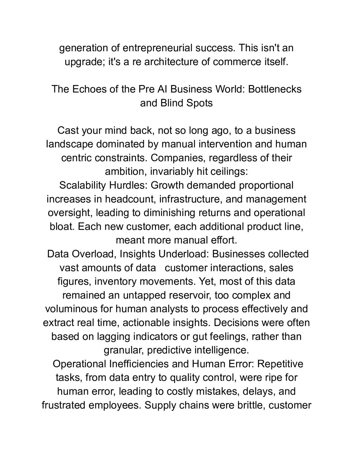 AI Powered Business Empire Automate Scale Dominate Your Niche — a page from inside the book